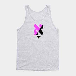 Kometz Aleph (Queer Anarchist Colors) Tank Top